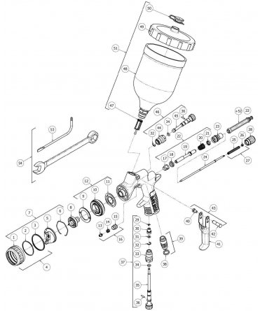 DevilBiss GTI Pro Lite Spray Gun