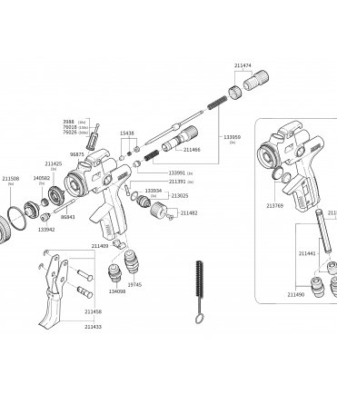 Sata Jet 5000B HVLP Üstten Depolu Boya Tabancası
